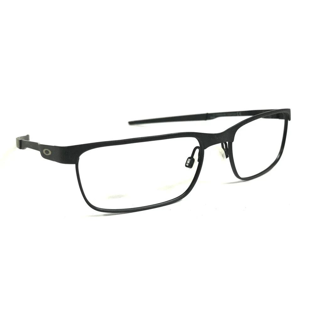 Oakley Eyeglasses Frames Steel Plate OX3222-0156 Powder Coal Rectangle 56-18-141